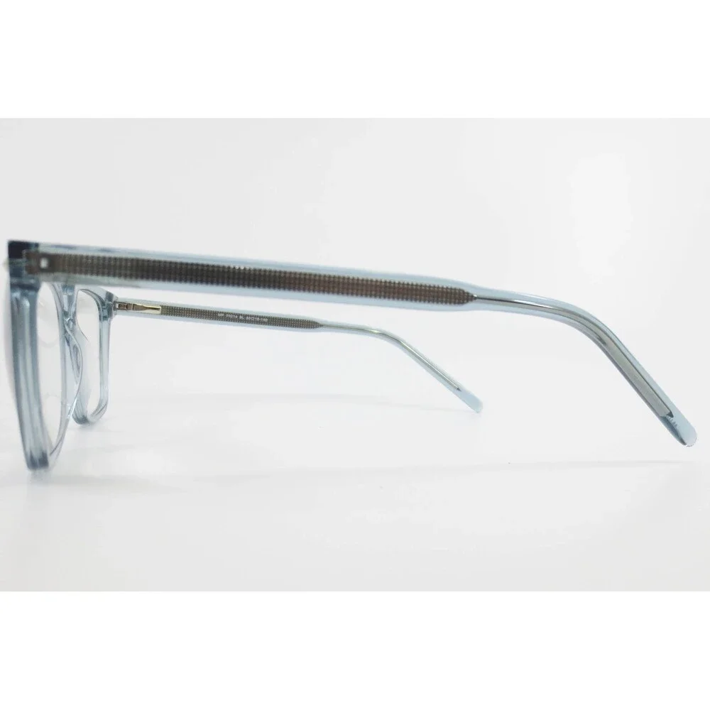 Modo 20214 BL Square Eyeglasses Light Blue Translucent Frames 50-18-140 Eyewear